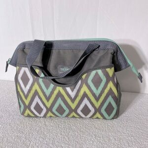 5/$25 Thermos Grey Green Insulated Lunch Bag